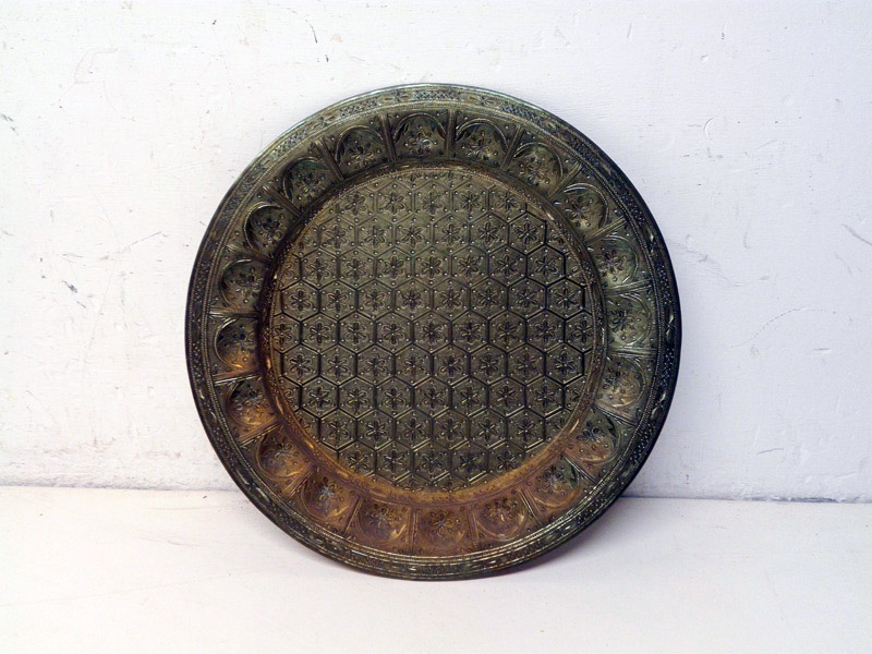 bandeja servir colgar arabe norte africa metal alt 2.2 o35 1u